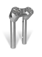 8" Clubstyle PullBack Riser With 1 1/4" Clamping Area, Silver Risers Heinz Bikes