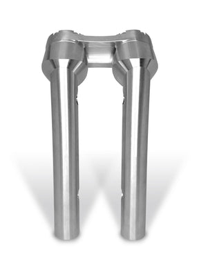 10" Clubstyle PullBack Riser With 1 1/4" Clamping Area, Silver Risers Heinz Bikes
