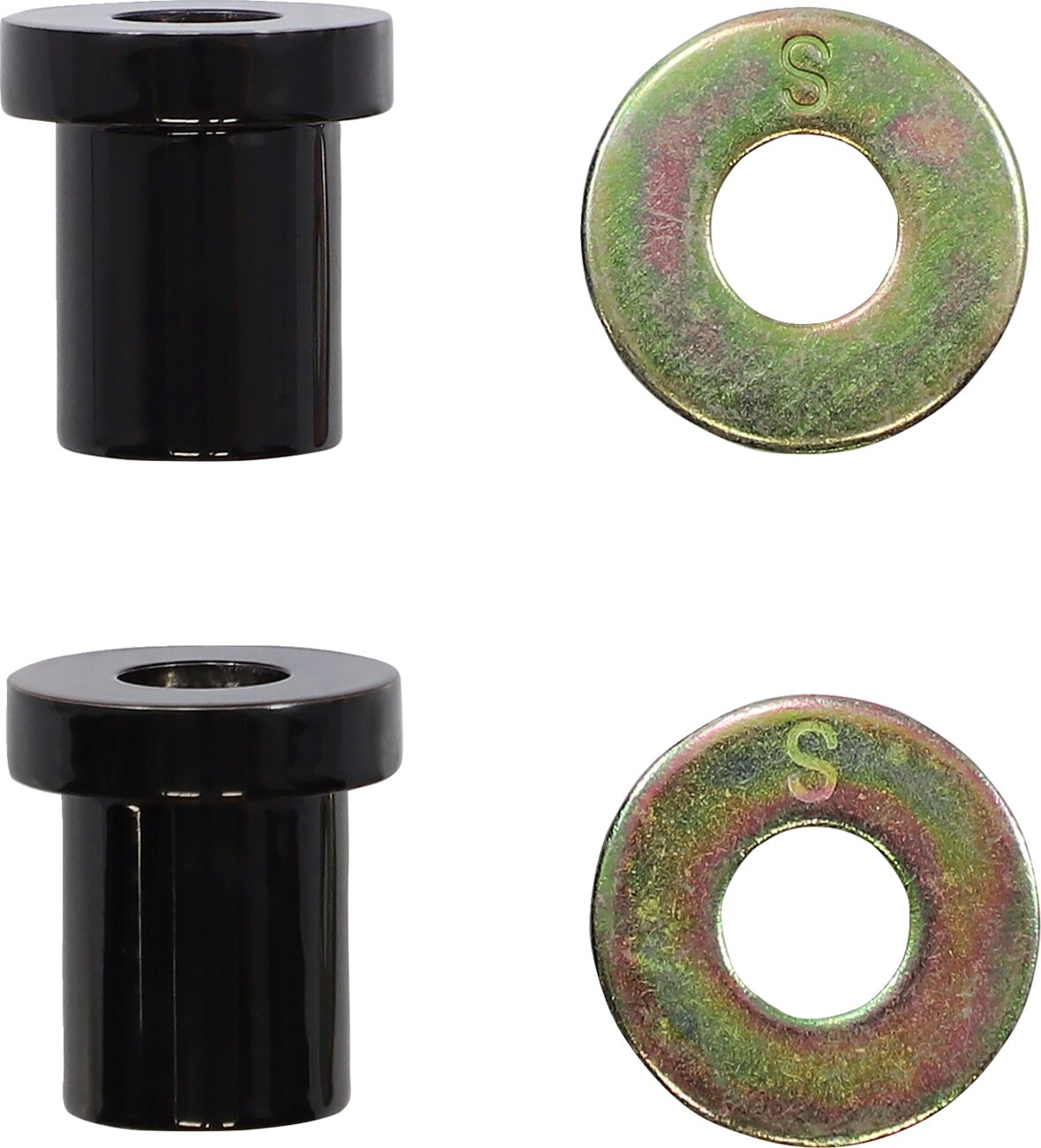 La Choppers Bushings Solid Riser Blk Risers La Choppers