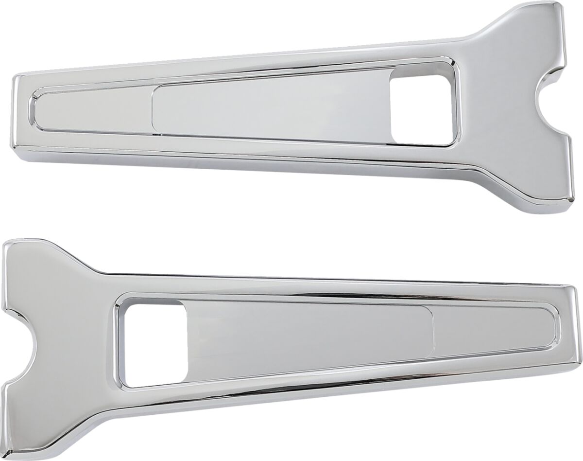 8" Performance Risers Straight With 1" Clamping Diameter, Chrome Risers La Choppers