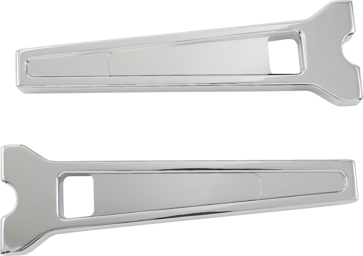 10" Performance Risers Straight With 1" Clamping Diameter, Chrome Risers La Choppers