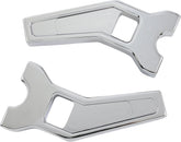 6" Performance Risers PullBack With 1.25" Clamping Diameter, Chrome Risers La Choppers