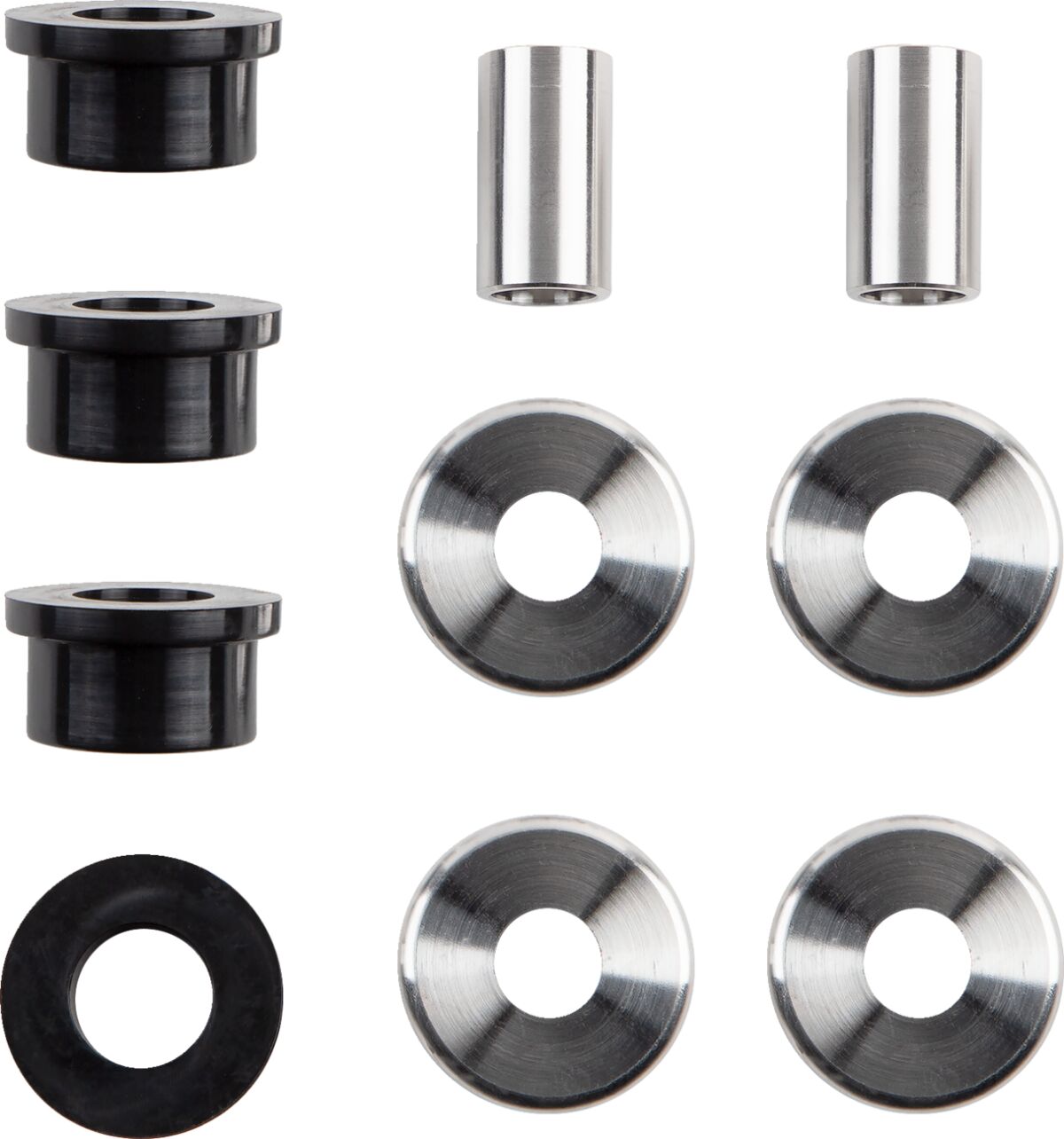 La Choppers Bushings Riser Polyurethane Polished Risers La Choppers