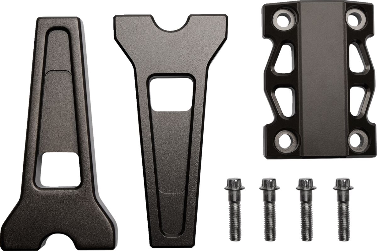 6" Performance Risers Straight With 1" Clamping Diameter, Bronze Risers La Choppers