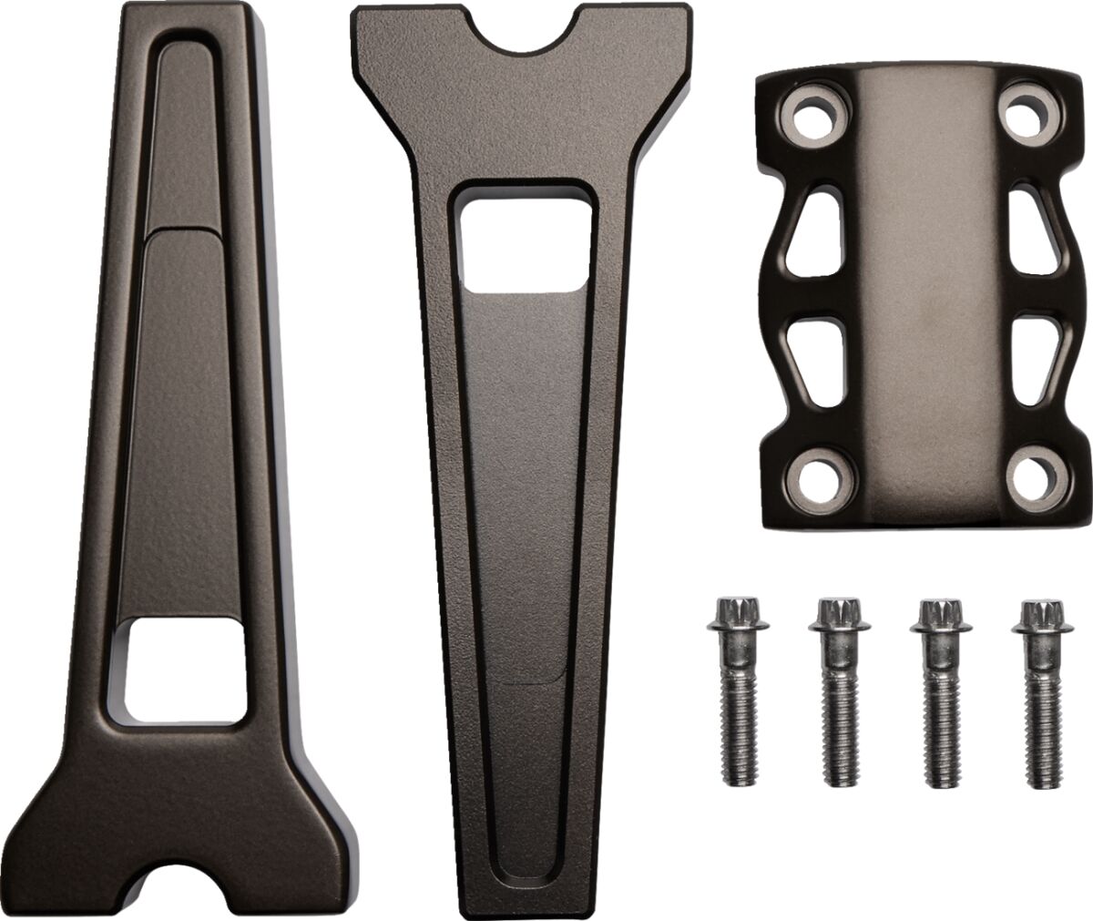 8" Performance Risers Straight With 1" Clamping Diameter, Bronze Risers La Choppers