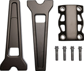 8" Performance Risers Straight With 1" Clamping Diameter, Bronze Risers La Choppers