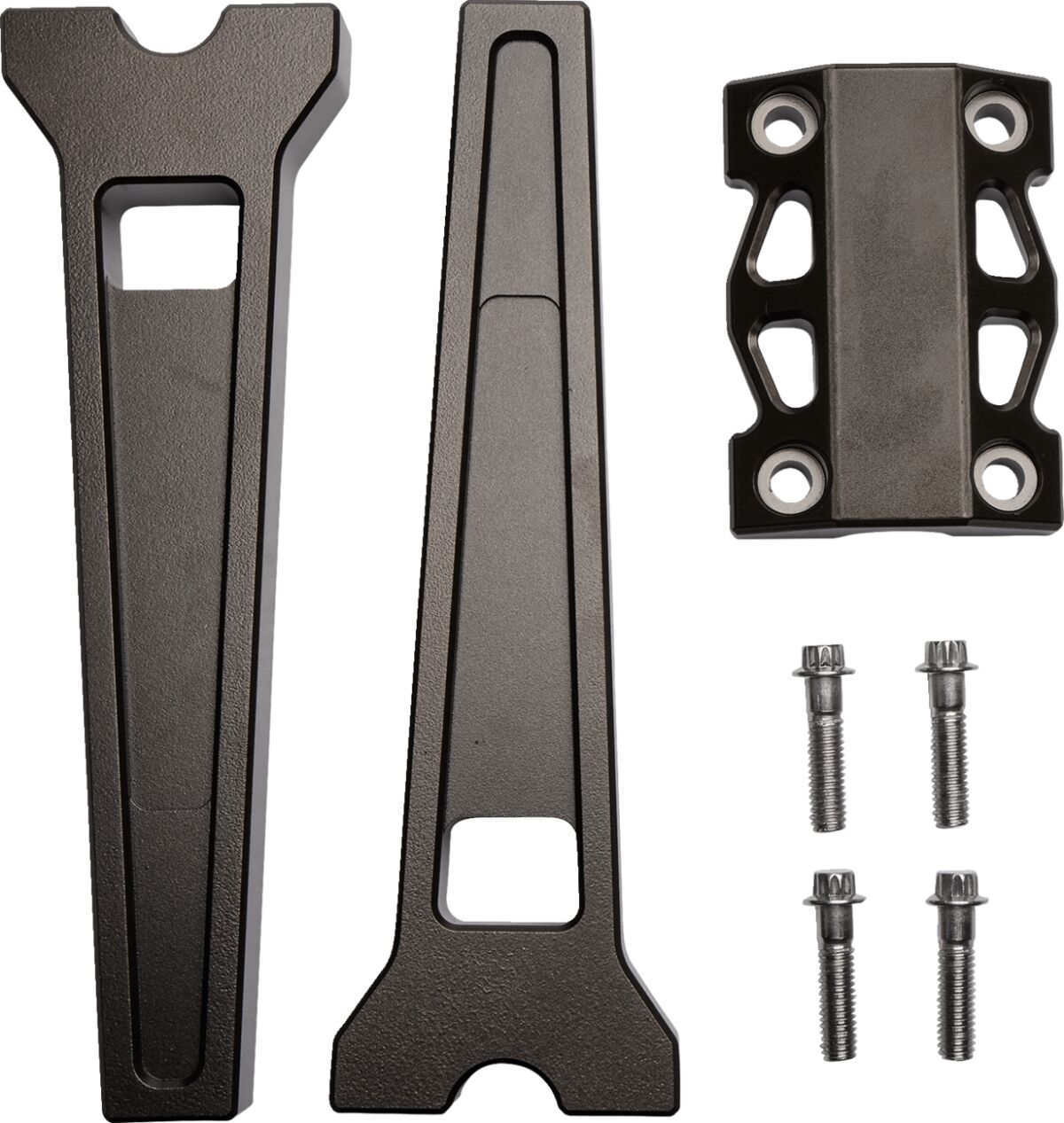 10" Performance Risers Straight With 1" Clamping Diameter, Bronze Risers La Choppers