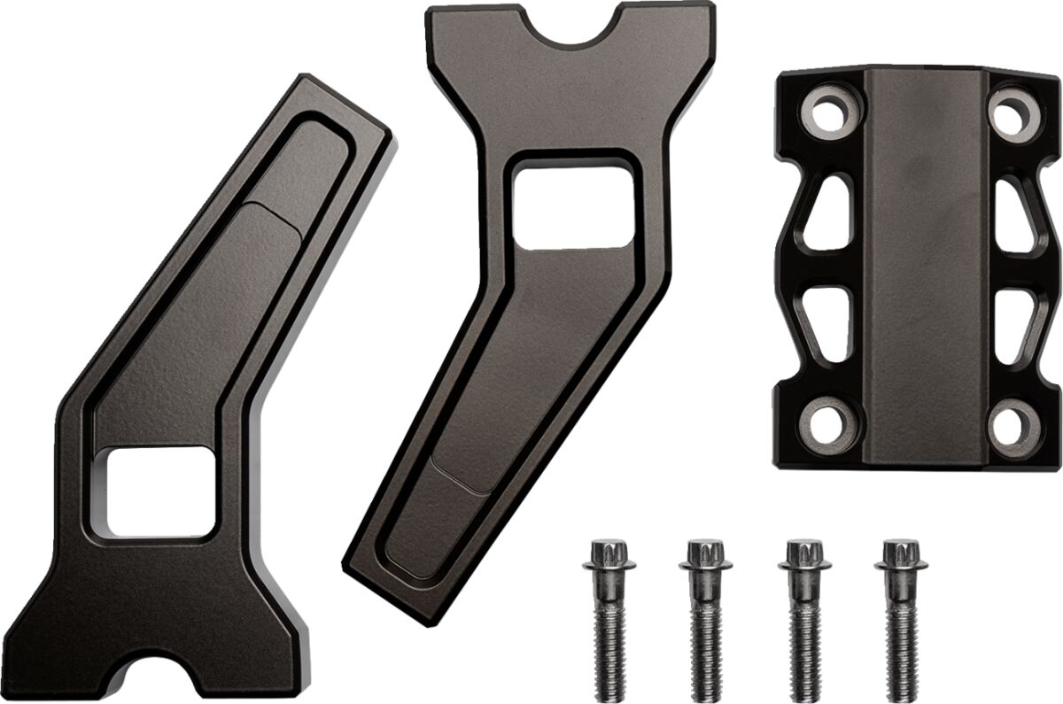 6" Performance Risers PullBack With 1" Clamping Diameter, Bronze Risers La Choppers
