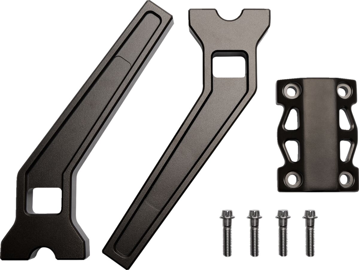 10" Performance Risers PullBack With 1" Clamping Diameter, Bronze Risers La Choppers