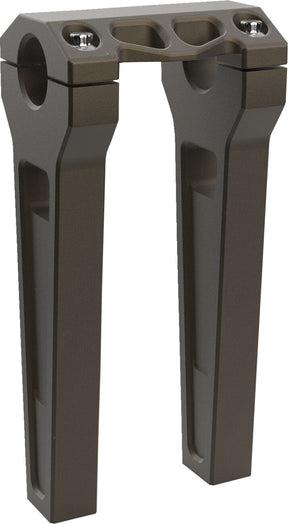 8" Performance Risers Straight With 1.25" Clamping Diameter, Bronze Risers La Choppers