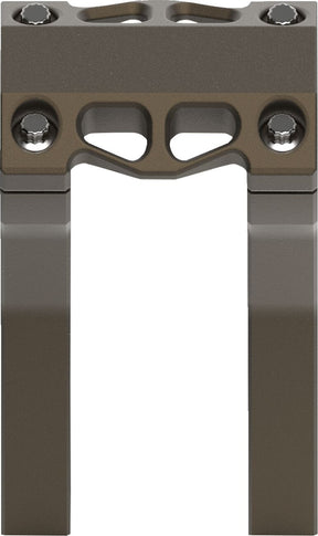 6" Performance Risers PullBack With 1.25" Clamping Diameter, Bronze Risers La Choppers