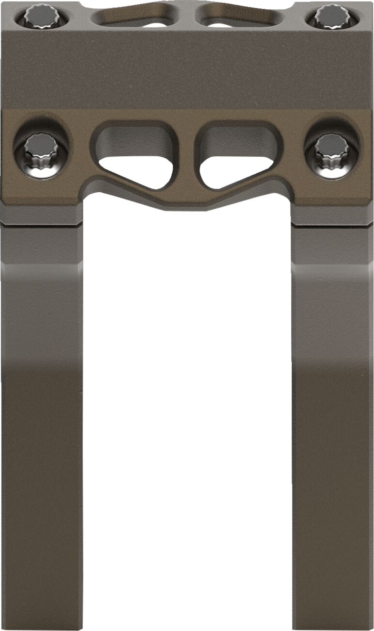 6" Performance Risers PullBack With 1.25" Clamping Diameter, Bronze Risers La Choppers