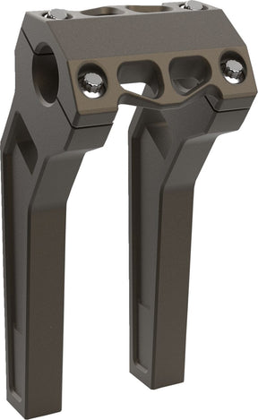 8" Performance Risers PullBack With 1.25" Clamping Diameter, Bronze Risers La Choppers