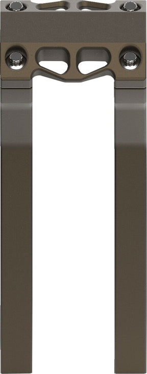 10" Performance Risers PullBack With 1.25" Clamping Diameter, Bronze Risers La Choppers