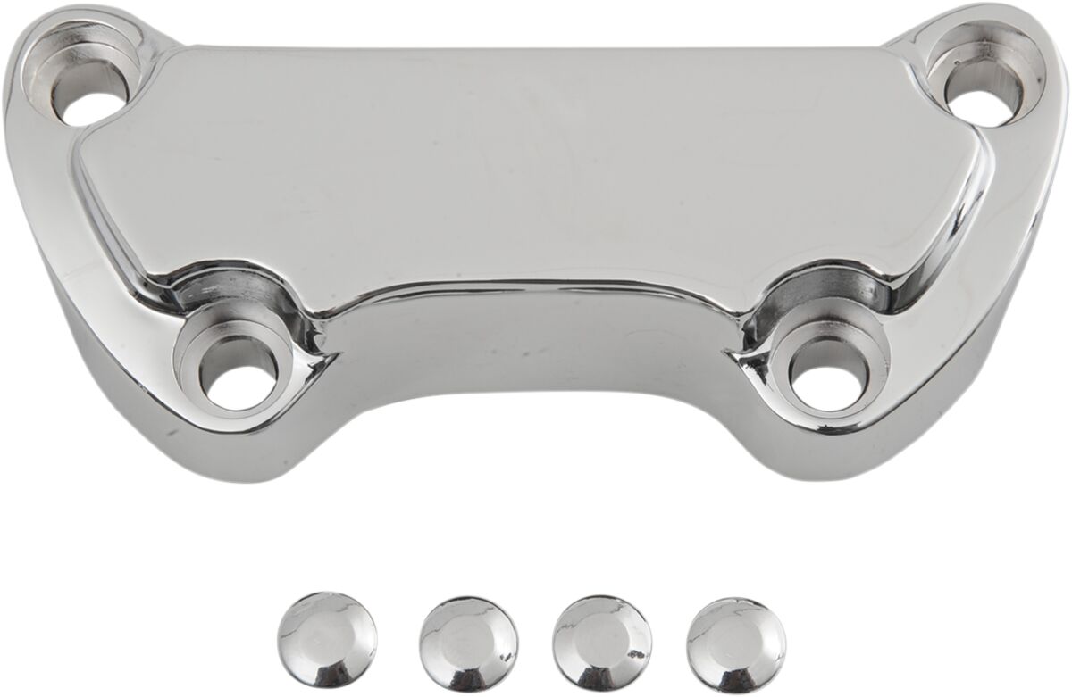 Drag Specialties Scalloped H/Bar Clamp Clamps Drag Specialties
