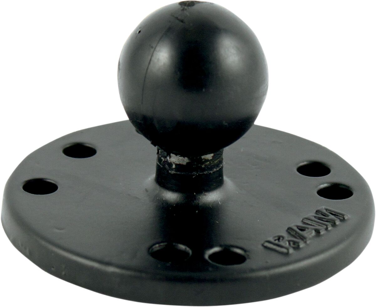 Ram Mounts Ball W/Adapter Amps Hole Handlebar Mounted Accessories Ram Mounts