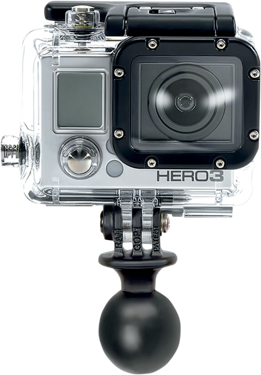 Ram Mounts Ball W/Go Pro Base Handlebar Mounted Accessories Ram Mounts