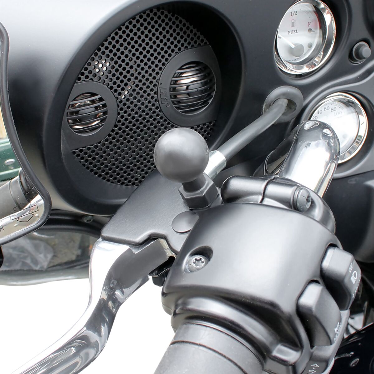 Ram Mounts Base Mirror Post Hd Handlebar Mounted Accessories Ram Mounts