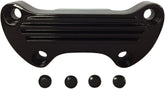 Drag Specialties Clamp Hb Finned Gl Blk Clamps Drag Specialties