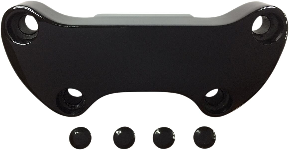 Drag Specialties Clamp Hb Skirt Gl Blk Clamps Drag Specialties