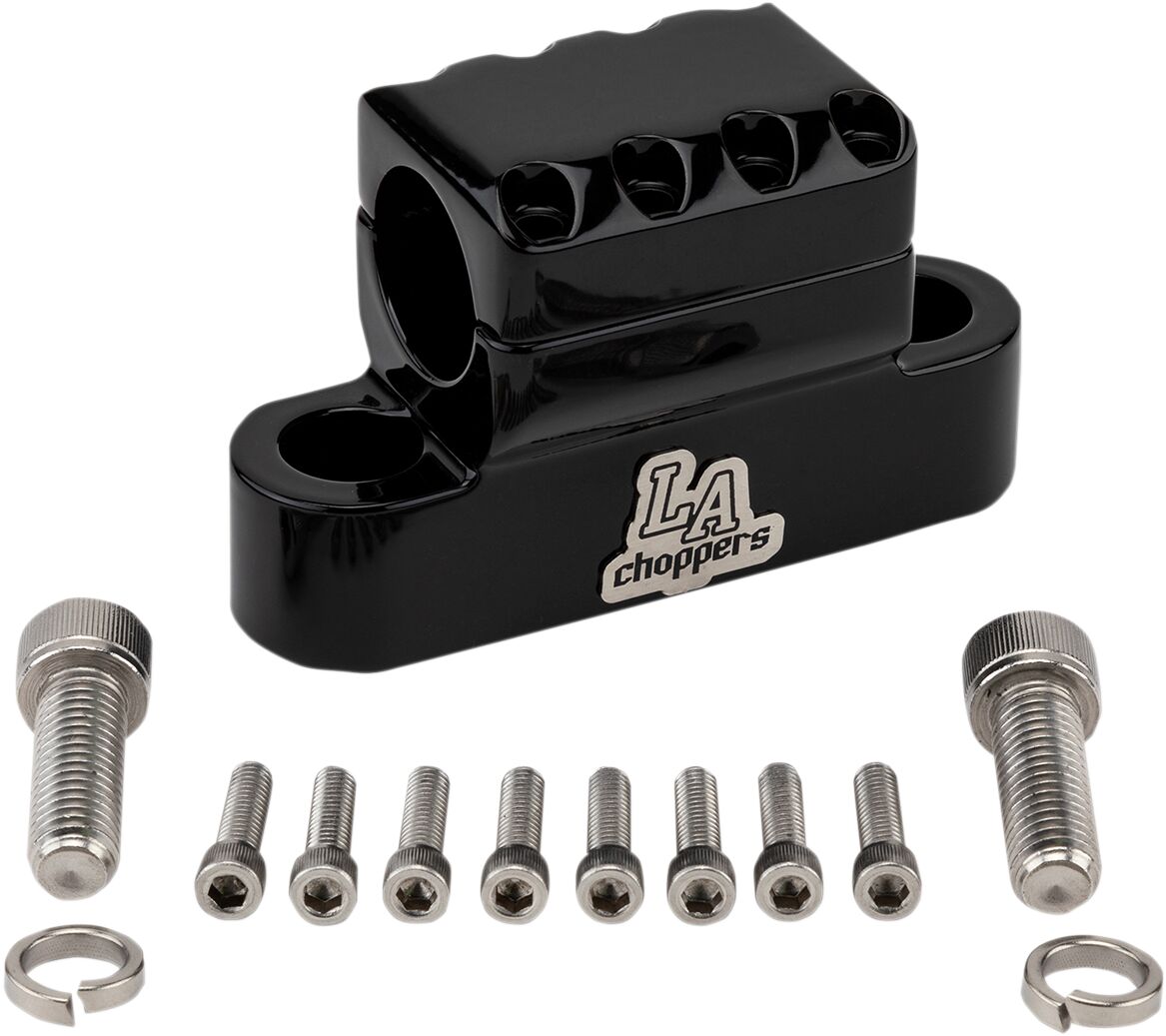 La Choppers Clamp Kage Fighter Black Clamps La Choppers