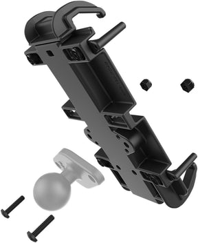 Ram Mounts Kit Quick Grip Xl W/Ball Clamps Ram Mounts