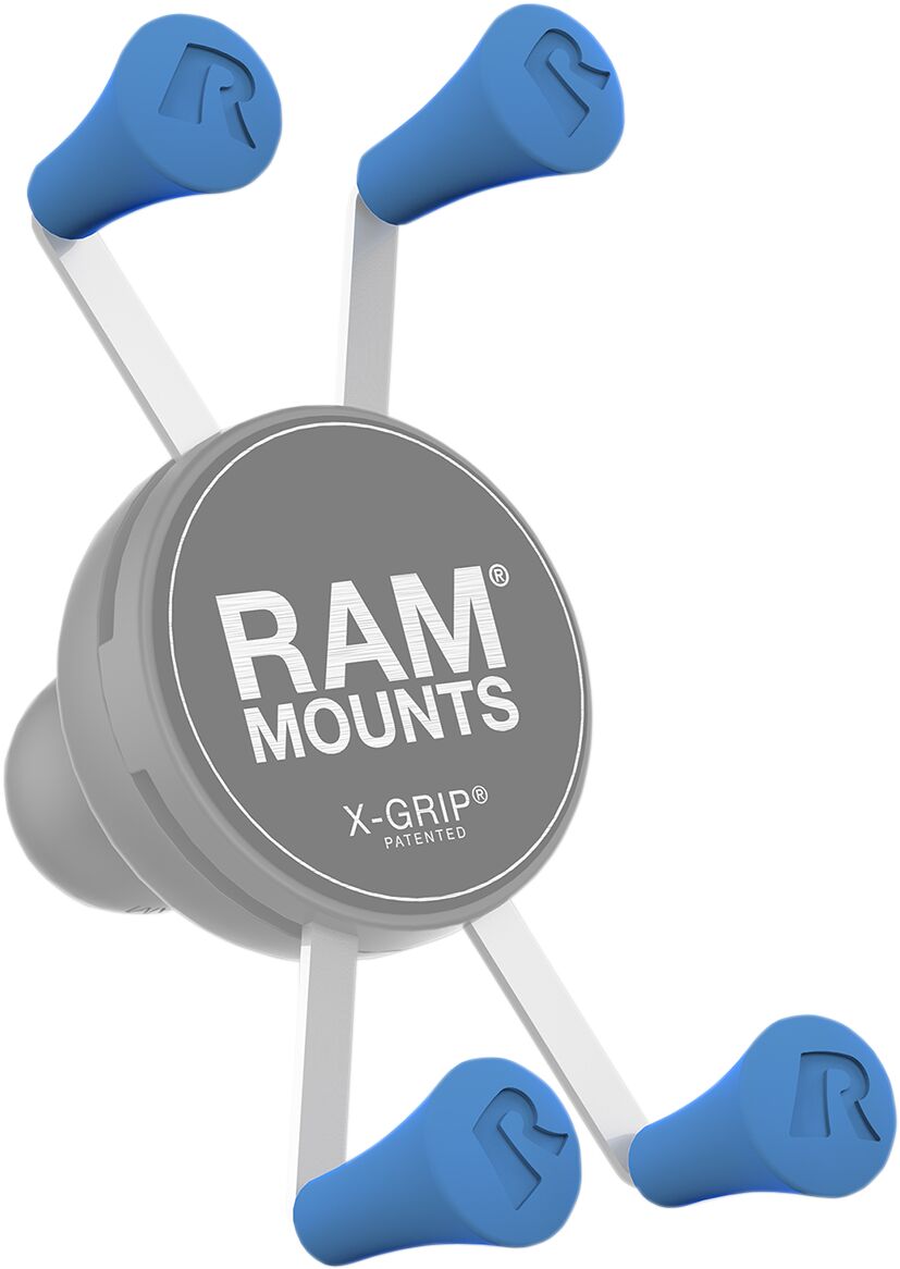 Ram Mounts Xgrip Post Cap Blue Clamps Ram Mounts
