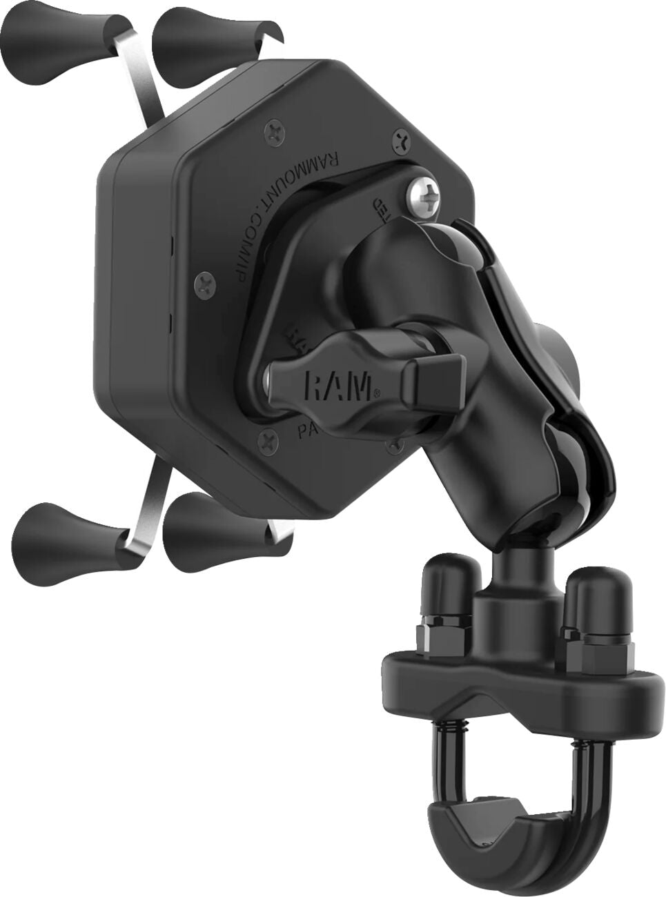 Ram Mounts Kit Xgrip With Vibe Safe And U Clamps Ram Mounts