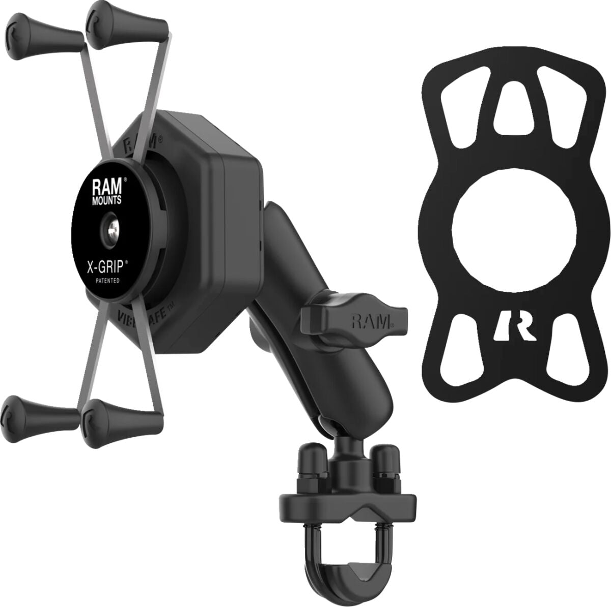 Ram Mounts Kit Xgrip With Vibe Safe And U Clamps Ram Mounts