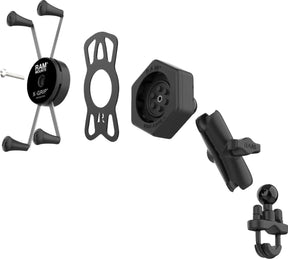 Ram Mounts Kit Xgrip With Vibe Safe And U Clamps Ram Mounts
