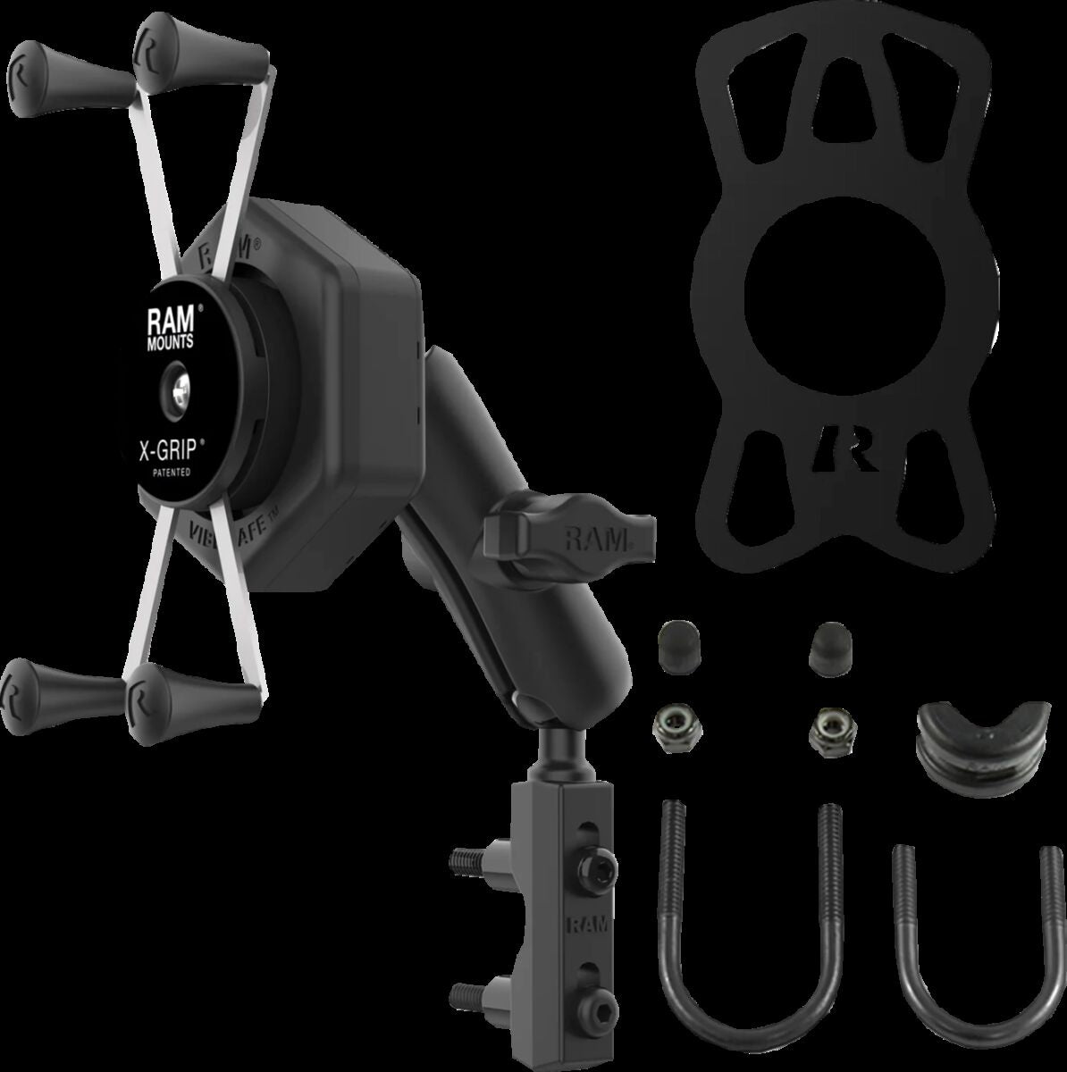 Ram Mounts Kit Xgrip With Vibe Safe And R Clamps Ram Mounts