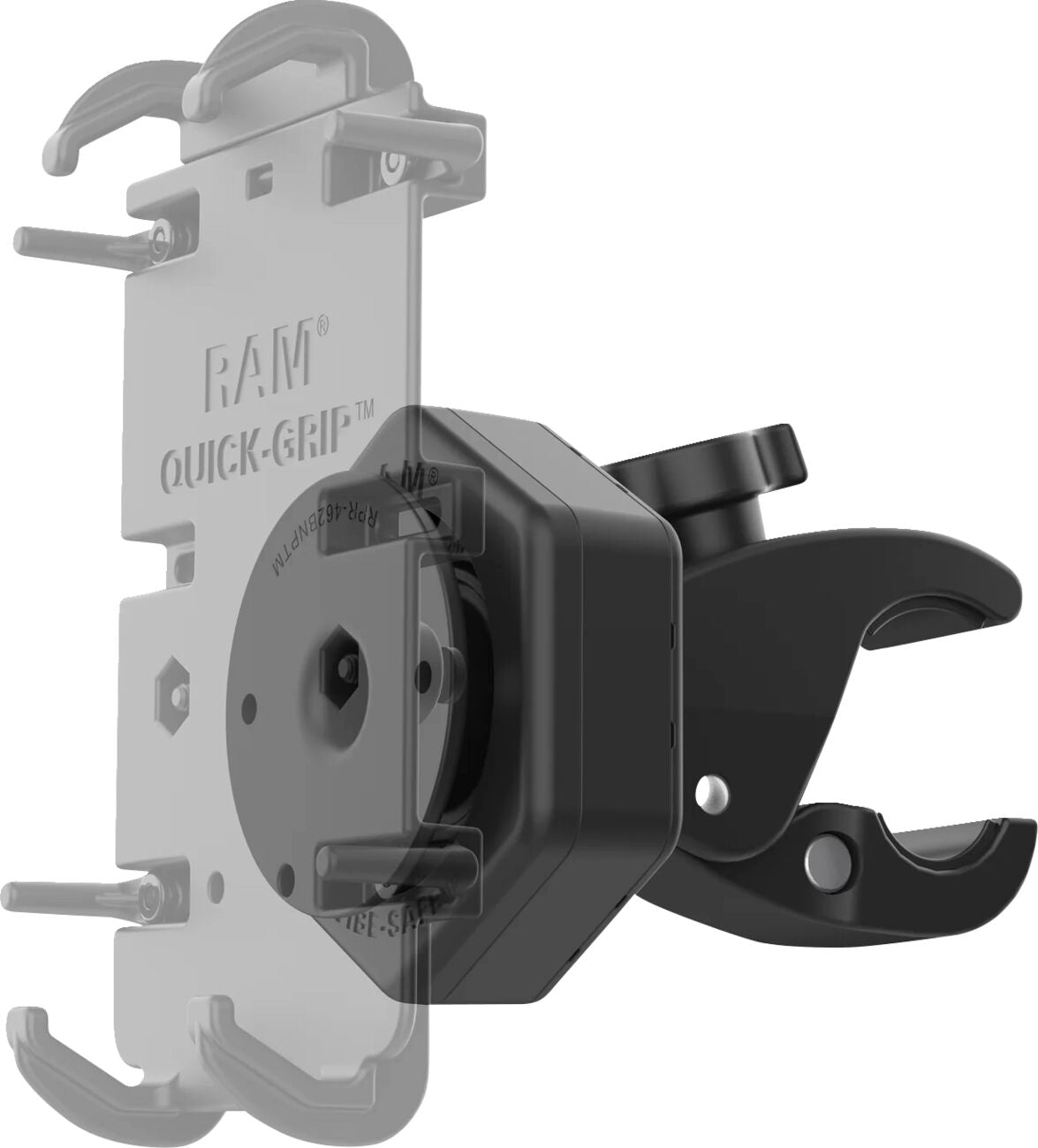 Ram Mounts Tough Claw Small Base With Vib Clamps Ram Mounts