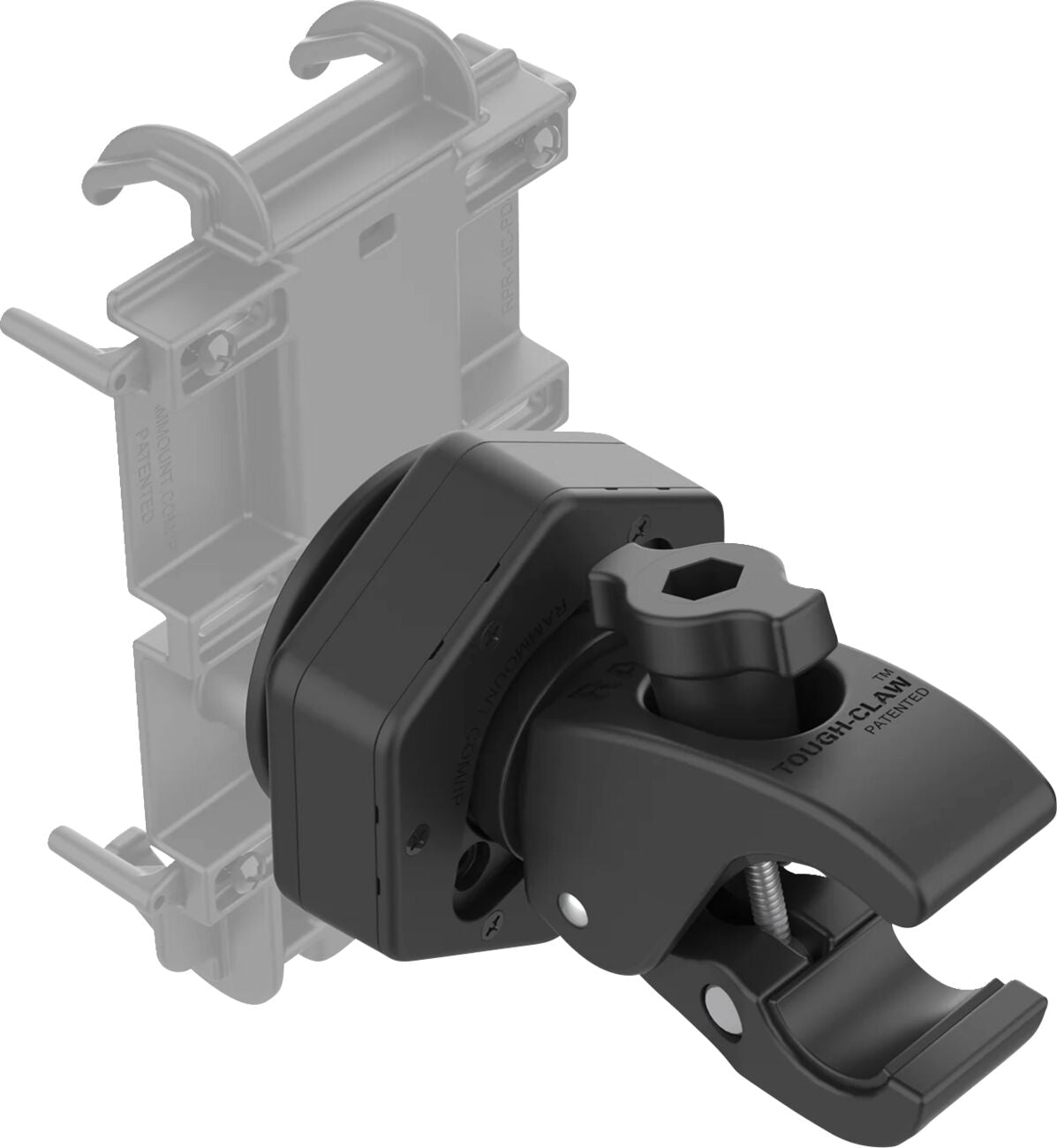 Ram Mounts Tough Claw Small Base With Vib Clamps Ram Mounts