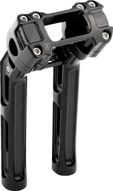 Risers Method Softail Gauge Cut Out 10" Black Arlen Ness Default Title