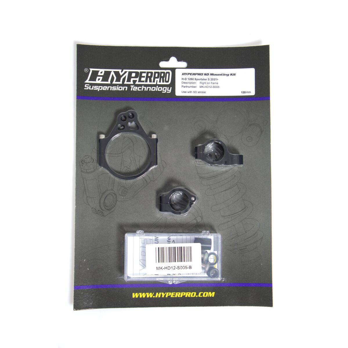 Hyperpro Sd Mnt Kit Sportster S Riser Bushing Hyperpro