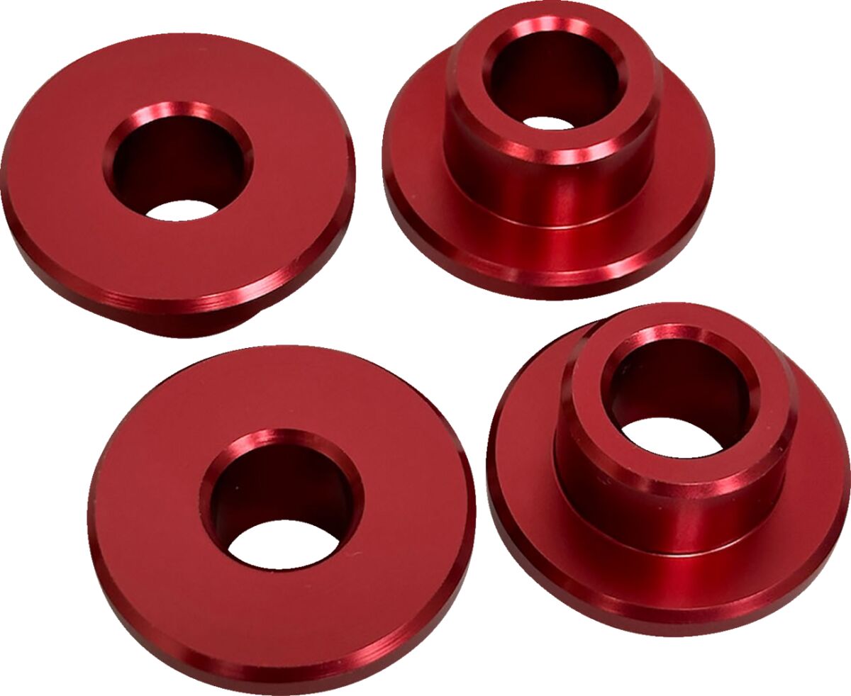 Pro One Perf.Mfg. Bushing Kit Riser Red M8 Softail,Touring Riser Bushing Pro One Perf.Mfg.