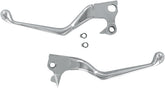 Drag Specialties Lever Set Wide Blade Chrome Brake & Clutch Custom Control Drag Specialties