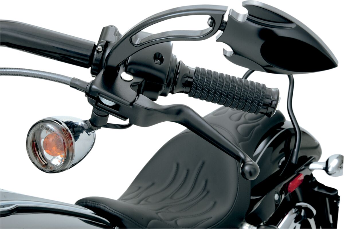 Drag Specialties Lever Set Blk 96 15 Bt Brake & Clutch Custom Control Drag Specialties