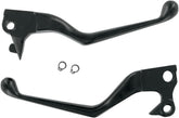 Drag Specialties Lever Set Wide Blade Black Brake & Clutch Custom Control Drag Specialties