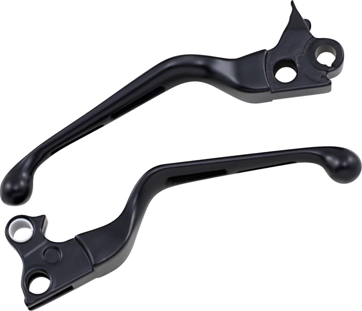 Drag Specialties Levers Slot Blk 96 17 Bt Brake & Clutch Custom Control Drag Specialties