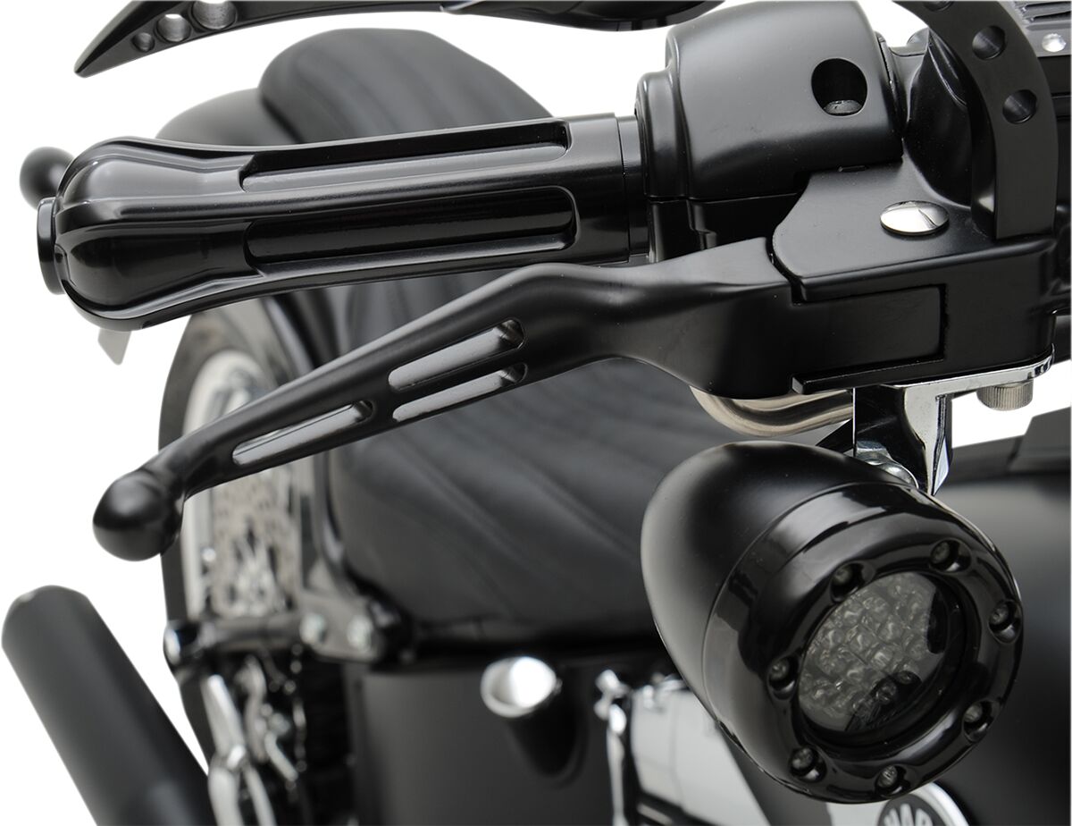 Drag Specialties Levers Slot Blk 96 17 Bt Brake & Clutch Custom Control Drag Specialties