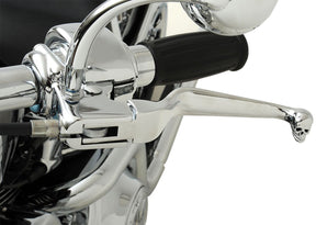 Drag Specialties Levers Skull 96 17 Bt Brake & Clutch Custom Control Drag Specialties