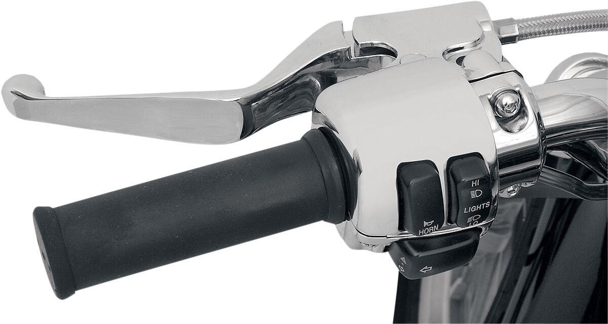 Drag Specialties Handlebar Control Kit W/ 1/2" Brake Master Cylinder Chrome Brake & Clutch Custom Control Drag Specialties