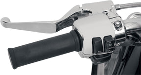 Drag Specialties Handlebar Control Kit W/ 1/2" Brake Master Cylinder Chrome Brake & Clutch Custom Control Drag Specialties