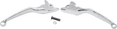 Drag Specialties Lever Set Wide Blade Chrome Brake & Clutch Custom Control Drag Specialties