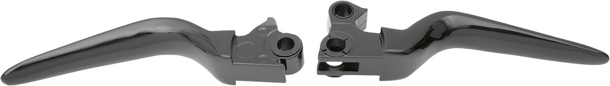 Drag Specialties Custom Lever Sets, Black - Dyna & Sportster Brake & Clutch Custom Control Drag Specialties