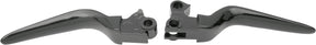 Drag Specialties Custom Lever Sets, Black - Dyna & Sportster Brake & Clutch Custom Control Drag Specialties