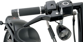 Drag Specialties Custom Lever Sets, Black - Dyna & Sportster Brake & Clutch Custom Control Drag Specialties