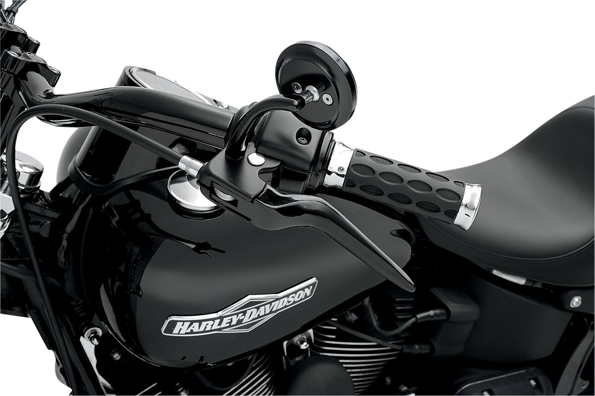 Drag Specialties Custom Lever Sets, Black - Dyna & Sportster Brake & Clutch Custom Control Drag Specialties