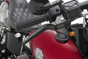 Drag Specialties Custom Lever Sets, Black - Dyna & Sportster Brake & Clutch Custom Control Drag Specialties